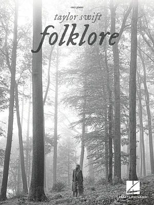 Taylor Swift - Folklore: Easy Piano Songbook with Lyrics (Paperback)