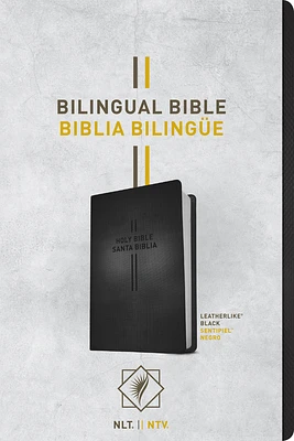 Bilingual Bible / Biblia Bilingue NLT/Ntv (Imitation Leather)