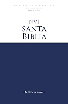 Nvi, Santa Biblia, Revisión 2022, Edición Económica, Tapa Rústica (Paperback)