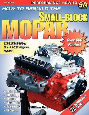 How to Rebuild the Small-Block Mopar (Paperback)