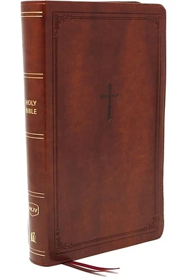 Nkjv, Reference Bible, Personal Size Large Print, Leathersoft, Brown, Red Letter Edition, Comfort Print: Holy Bible, New King James Version (Large Print / Imitation Leather)