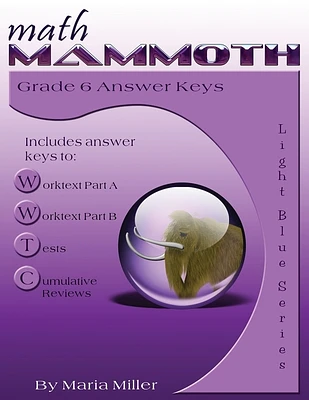 Math Mammoth Grade Answer Keys (Paperback