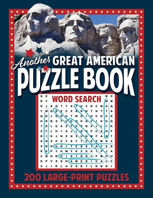 Another Great American Puzzle Book: 200 Large Print Puzzles (Paperback)