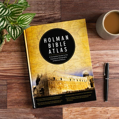 Holman Bible Atlas: A Complete Guide to the Expansive Geography of Biblical History (Hardcover)