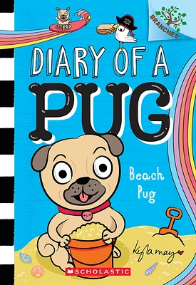 Beach Pug: A Branches Book (Diary of a Pug #10) (Paperback)