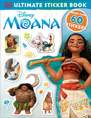 Ultimate Sticker Book: Disney Moana (Paperback)