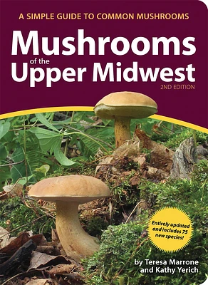 Mushrooms of the Upper Midwest: A Simple Guide to Common Mushrooms (Mushroom Guides) (Paperback)