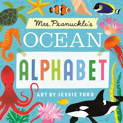 Mrs. Peanuckle's Ocean Alphabet (Mrs. Peanuckle's Alphabet #10) (Board book)