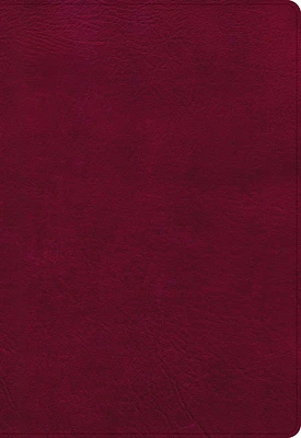 NASB Super Giant Print Reference Bible, Burgundy LeatherTouch, Indexed (Large Print / Leather / fine binding)