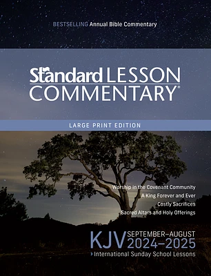 KJV Standard Lesson Commentary® Large Print Edition 2024-2025 (Paperback)