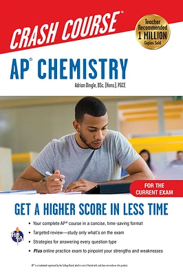 Ap(r) Chemistry Crash Course, Book + Online: Get a Higher Score in Less Time (Advanced Placement (AP) Crash Course) (Paperback)