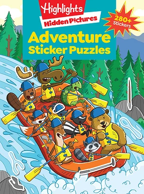 Adventure Sticker Puzzles (Highlights Sticker Hidden Pictures) (Paperback)