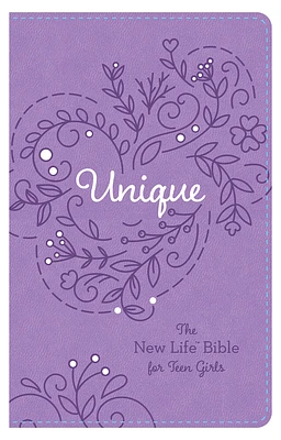 Unique: The New Life Bible for Teen Girls (Leather / fine binding)