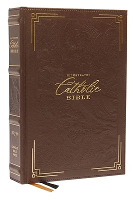 Nrsvce, Illustrated Catholic Bible, Leather Over Board, Comfort Print: Holy Bible (Hardcover)