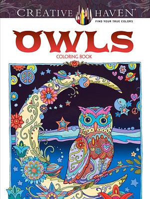 Creative Haven Owls Coloring Book (Paperback)