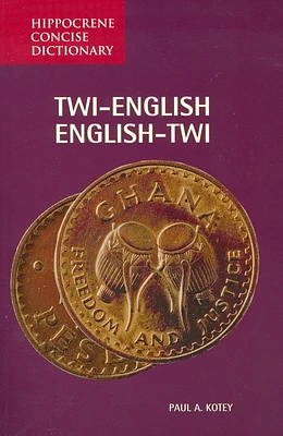 Twi-English/English-Twi Concise Dictionary (Hippocrene Concise Dictionary) (Paperback)