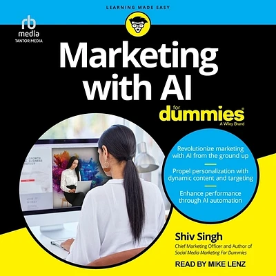 Marketing with AI for Dummies (Compact Disc)