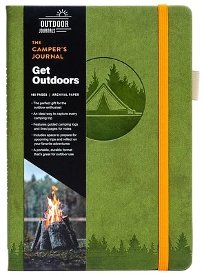 The Camper's Journal (Outdoor Journal; Camping Log Book; Travel Diary) (Outdoor Journals) (Paperback)