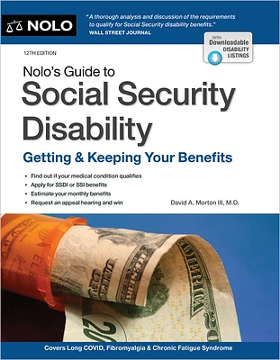 Nolo's Guide to Social Security Disability: Getting & Keeping Your Benefits (Paperback)