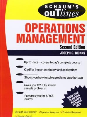 Schaum's Outline of Operations Management