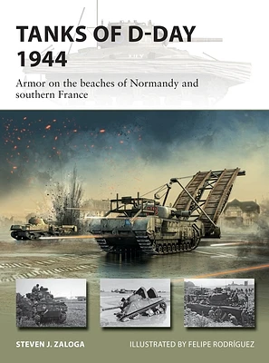 Tanks of D-Day 1944: Armor on the beaches of Normandy and southern France (New Vanguard #296) (Paperback)