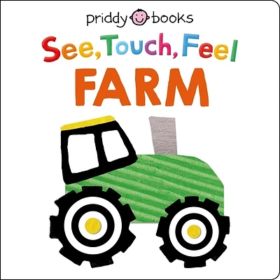 See Touch Feel: Farm (See, Touch, Feel) (Board book)