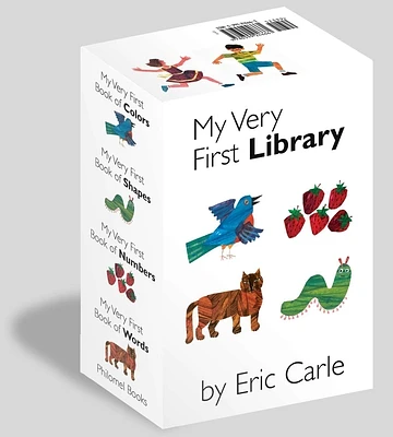 My Very First Library: My Very First Book of Colors, My Very First Book of Shapes, My Very First Book of Numbers, My Very First Books of Words (Boxed Set)