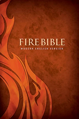 Mev Fire Bible: 4 Color Hard Cover - Modern English Version (Hardcover)