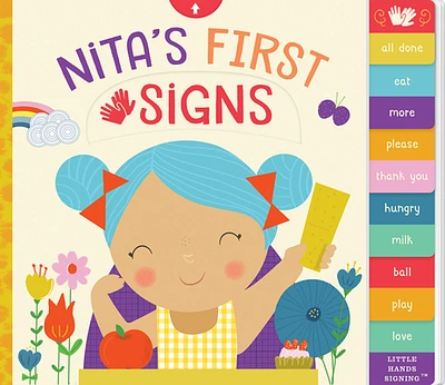 Nita's First Signs (Little Hands Signing #1) (Board book)