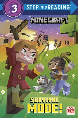 Survival Mode! (Minecraft) (Step into Reading) (Paperback)