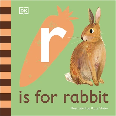 R is for Rabbit (The Animal Alphabet Library) (Board book)