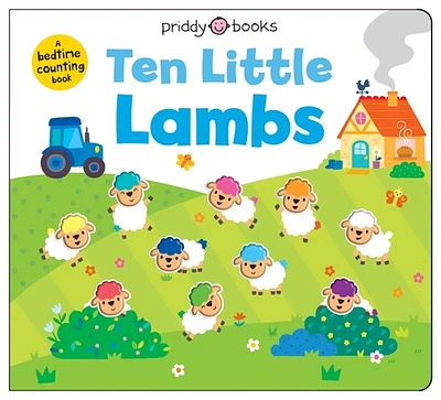 Ten Little Lambs (Little Squishies) (Board book)