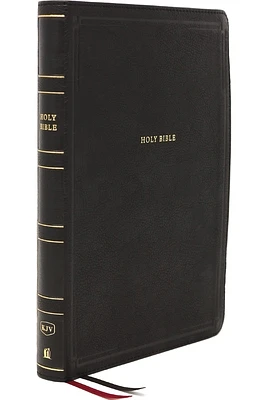 Kjv, Thinline Bible, Giant Print, Leathersoft, Black, Thumb Indexed, Red Letter Edition, Comfort Print: Holy Bible, King James Version (Large Print / Imitation Leather)