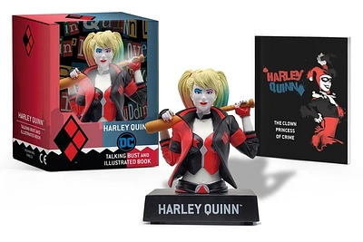 Harley Quinn Talking Figure and Illustrated Book (RP Minis) (Paperback)