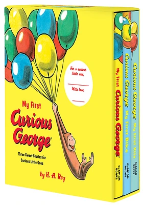 My First Curious George 3-Book Box Set: My First Curious George, Curious George: My First Bike, Curious George: My First Kite (Paperback)