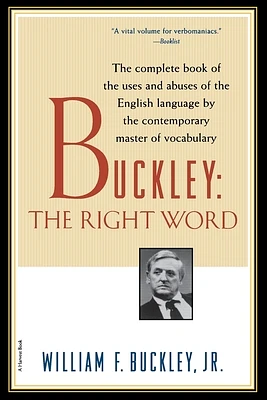 Buckley: The Right Word (Paperback)