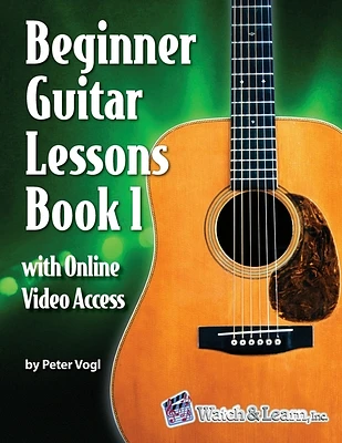 Beginner Guitar Lessons Book 1 with Online Video Access (Paperback)