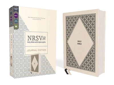 Nrsvue, Holy Bible with Apocrypha, Journal Edition, Cloth Over Board, Cream, Comfort Print (Hardcover)