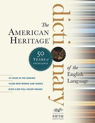 The American Heritage Dictionary Of The English Language, Fifth Edition: Fiftieth Anniversary Printing (Hardcover)