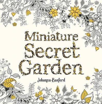 Miniature Secret Garden: A pocket-sized coloring book for adults (Paperback)