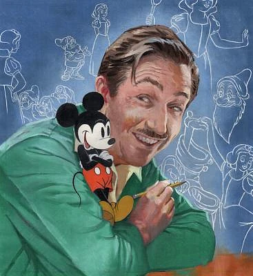 Walt's Imagination: The Life of Walt Disney (A Big Words Book #10) (Hardcover)