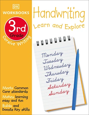 DK Workbooks: Handwriting: Cursive, Third Grade: Learn and Explore (Paperback)