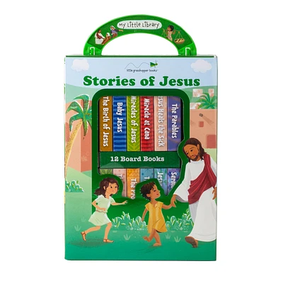 My Little Library: Stories of Jesus (12 Board Books) (Hardcover)