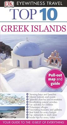 Top 10 Greek Islands [With Pull-Out Map and Guide] (Paperback)