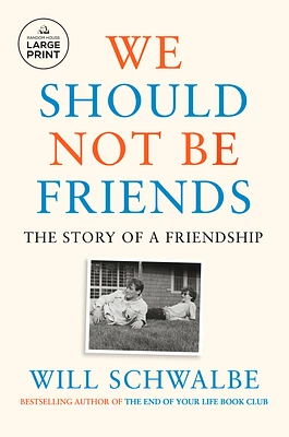 We Should Not Be Friends: The Story of a Friendship (Large Print / Paperback)