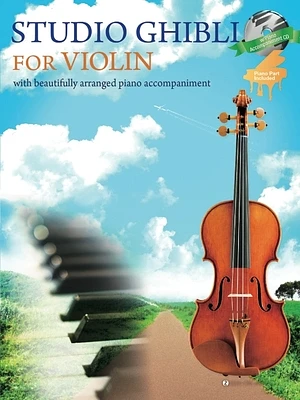 Studio Ghibli for Violin and Piano Book/CD (Paperback)