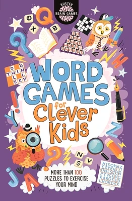 Word Games for Clever Kids (Buster Brain Games) (Paperback)