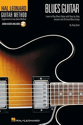 Hal Leonard Guitar Method - Blues Guitar: 6 Inch. X 9 Inch. Edition [With CD] (Paperback)