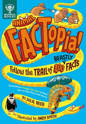 Animal Factopia!: Follow the Trail of 400 Beastly Facts (Hardcover)