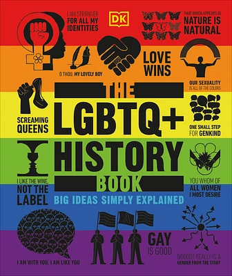 The LGBTQ + History Book (DK Big Ideas) (Hardcover)